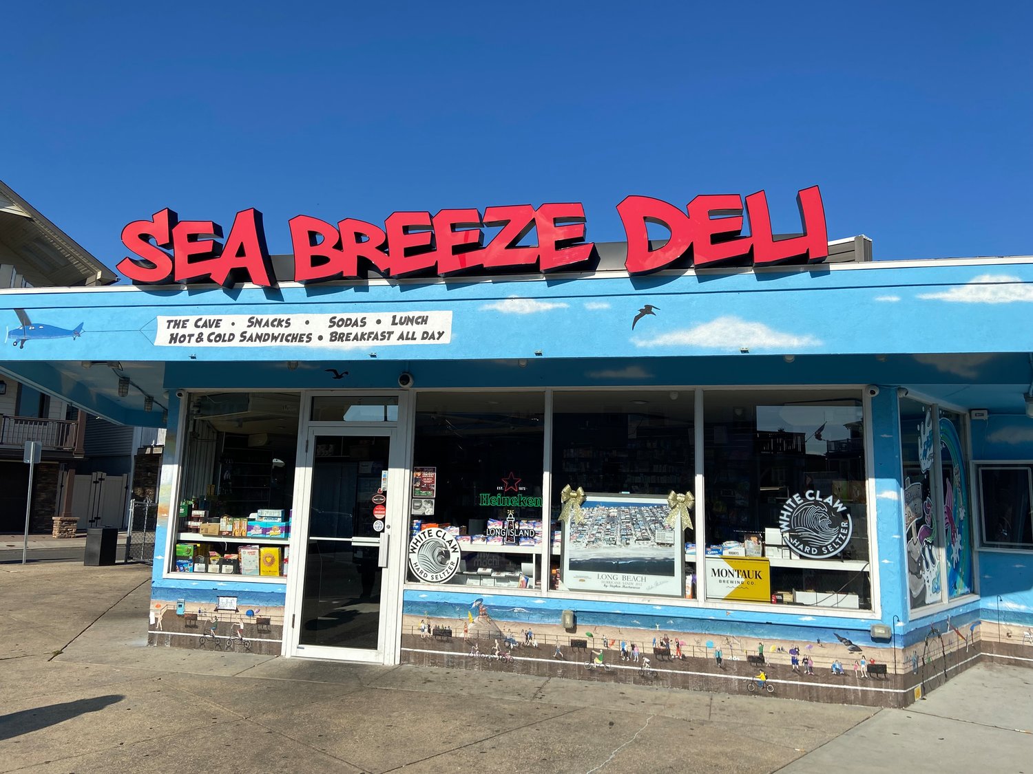 Seabreeze Deli, in the West End of Long Beach, had its liquor license suspended Thursday after numerous violations.